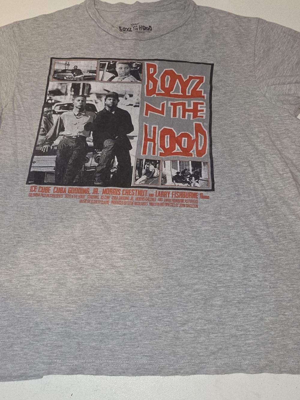 Gray Boys in the Hood tee